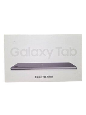 Samsung Galaxy Tab A7 Lite 32GB Verizon SM-T227U Gray Tablet w/ Box Charger